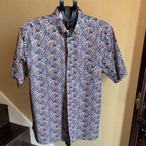 Daniel Cremieux Multicolor Paisley Casual Button Down Shirt